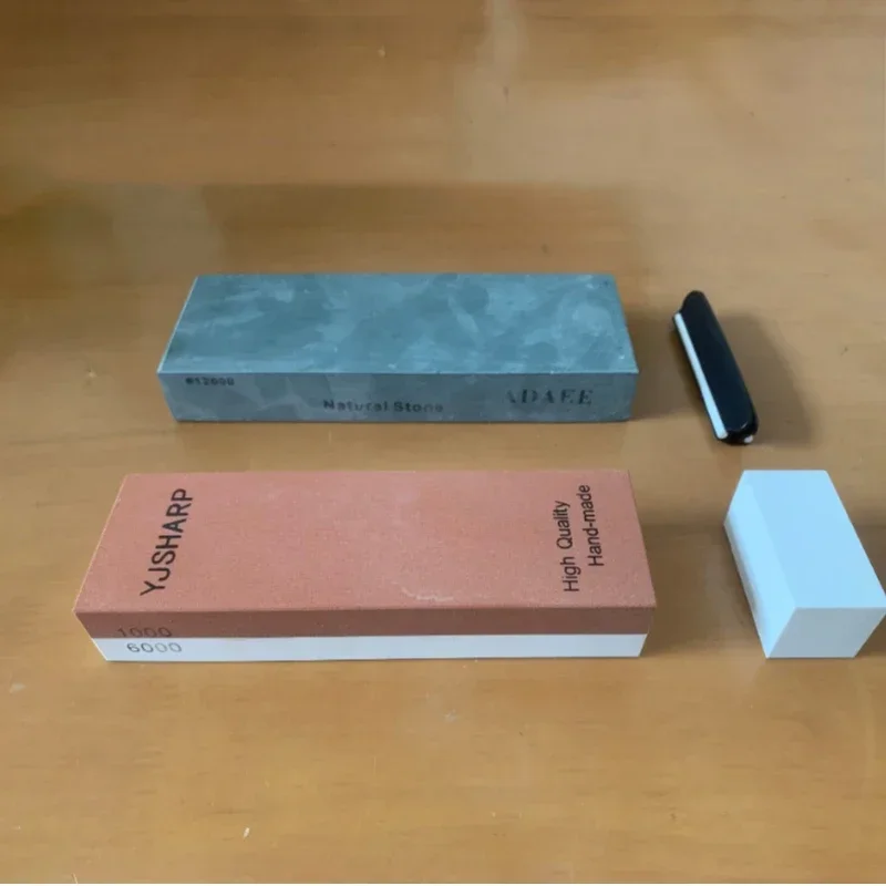Knife Sharpening Stone Whetstone 1000 6000 - ADAEE Whetstone Sharpening Stone Set 1000/6000/12000
