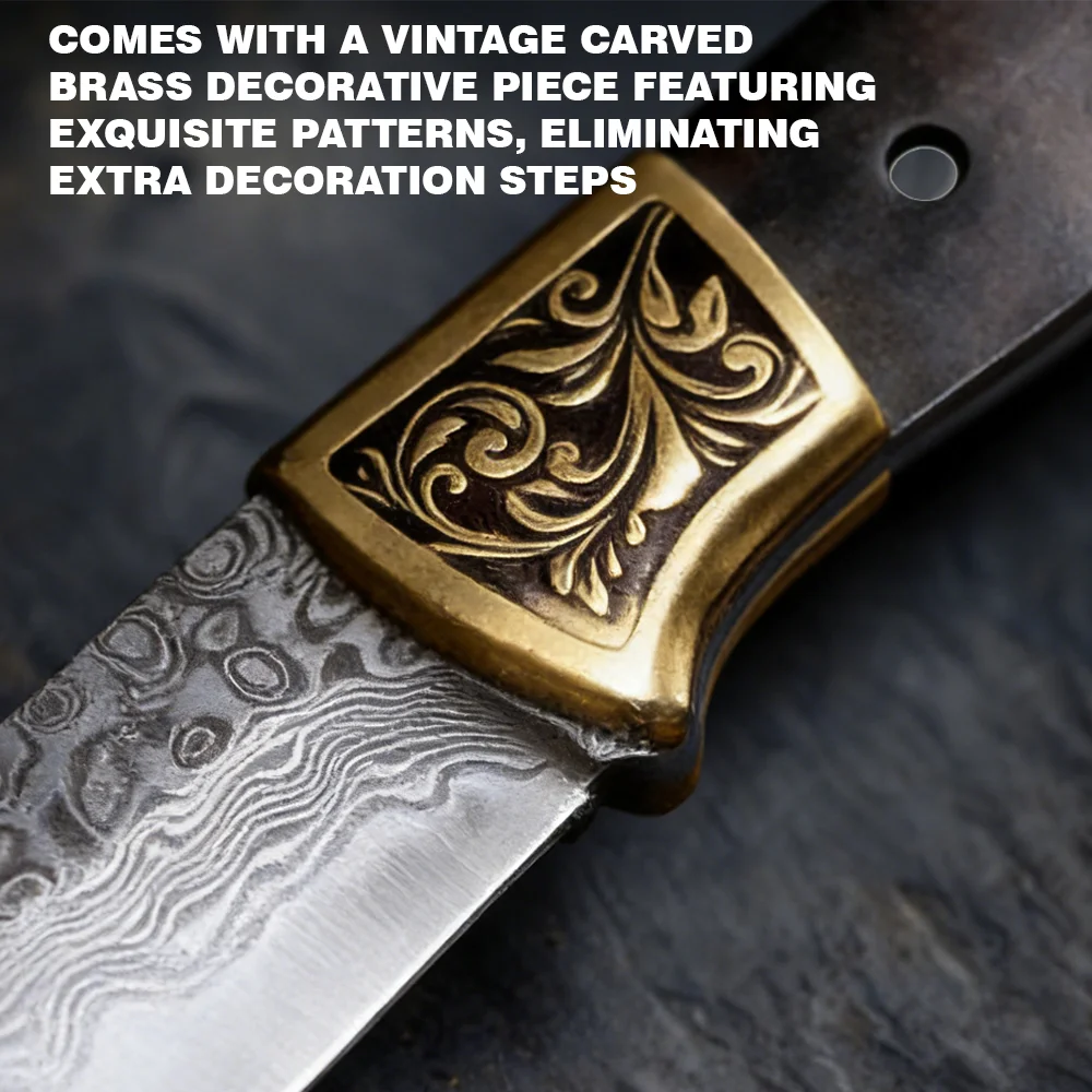 Hand Forged Damascus Steel Aga - огляд і ціна Knife Blade Blank Damascus Steel Forged