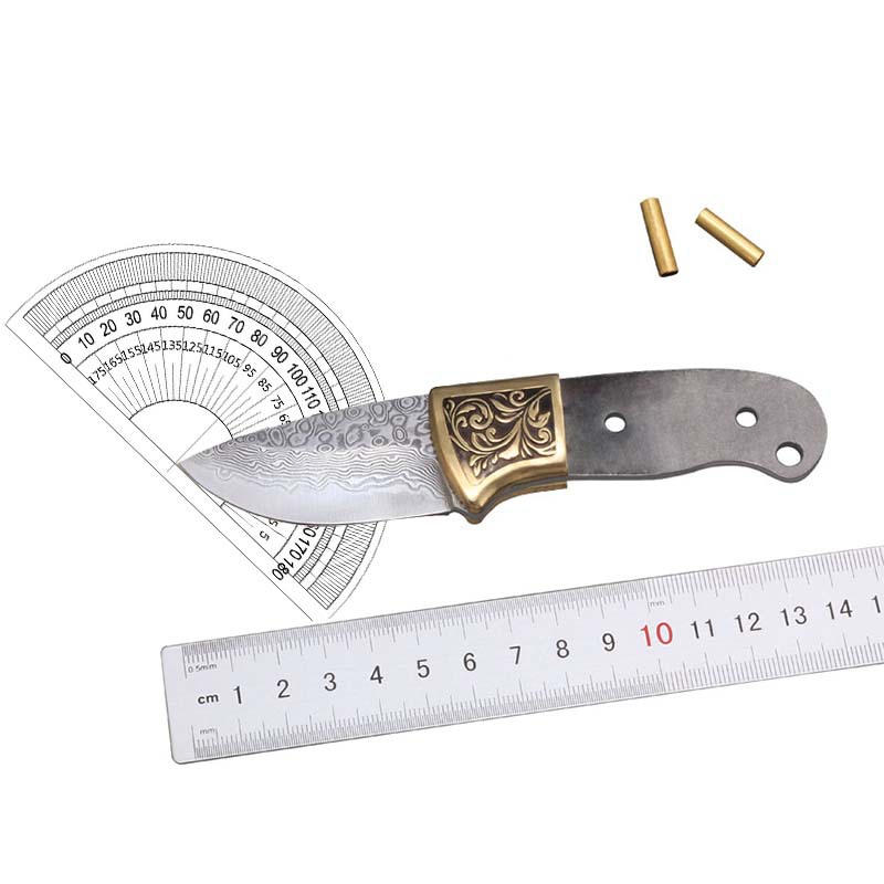 Hand Forged Damascus Steel Aga - огляд і ціна Knife Blade Blank Damascus Steel Forged