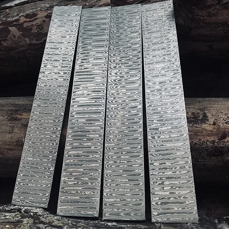Heat Treatment VG10 Damascus S - огляд і ціна Knife Blade Blank Damascus Steel Forged