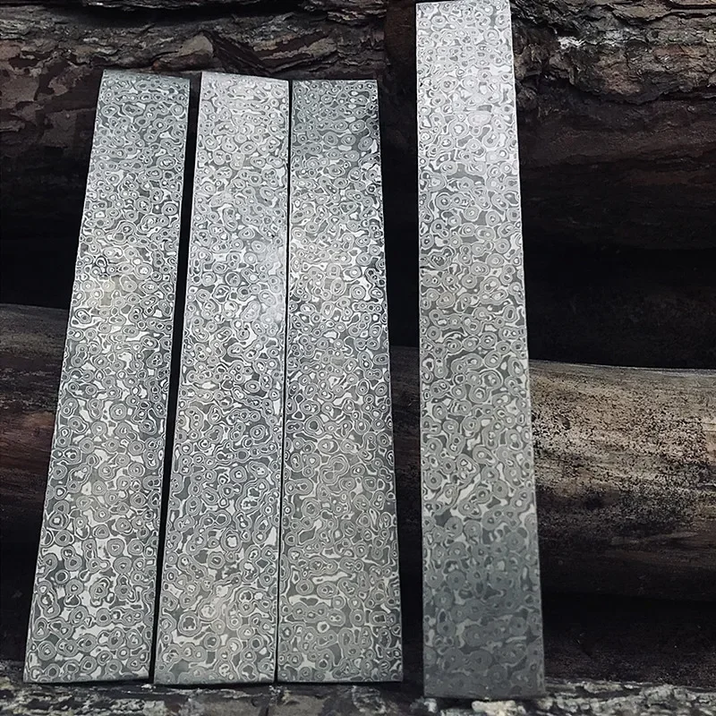 Heat Treatment VG10 Damascus S - огляд і ціна Knife Blade Blank Damascus Steel Forged