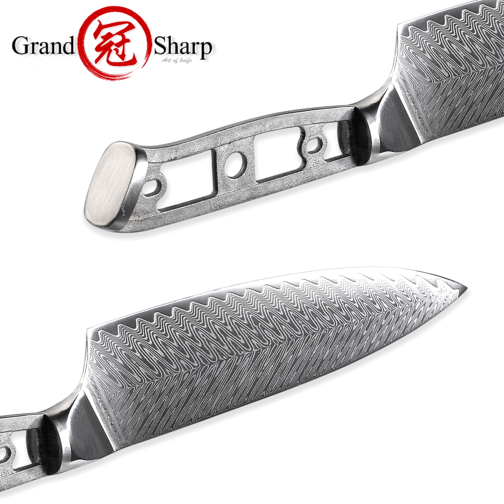 DIY Handmade 67 Layers Damascu - огляд і ціна Knife Blade Blank Damascus Steel Forged