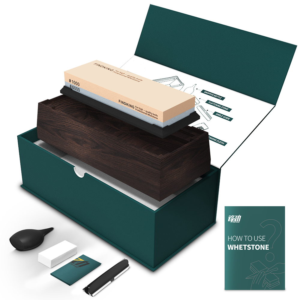 FINDKING Professional Knife Sh - огляд і ціна Knife Sharpening Stone Whetstone 1000 6000