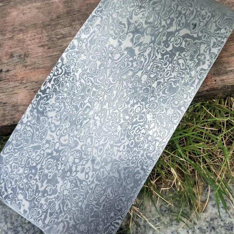 Knife Blank Damascus Steel VG1 - огляд і ціна Knife Blade Blank Damascus Steel Forged