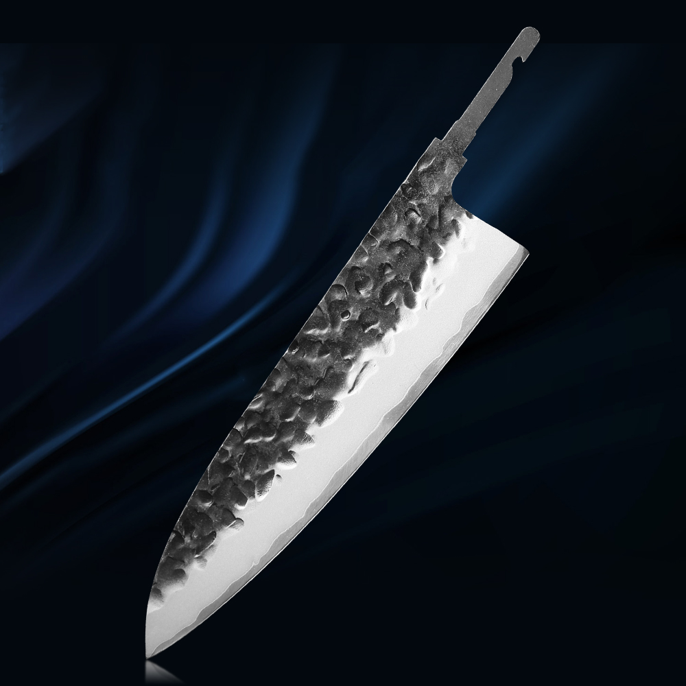 8.2-inch Chef Knife Blank Blad - огляд і ціна Knife Blade Blank Damascus Steel Forged