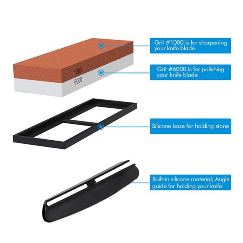 ABVT-2X Sharpening Stone,Whets - огляд і ціна Knife Sharpening Stone Whetstone 1000 6000