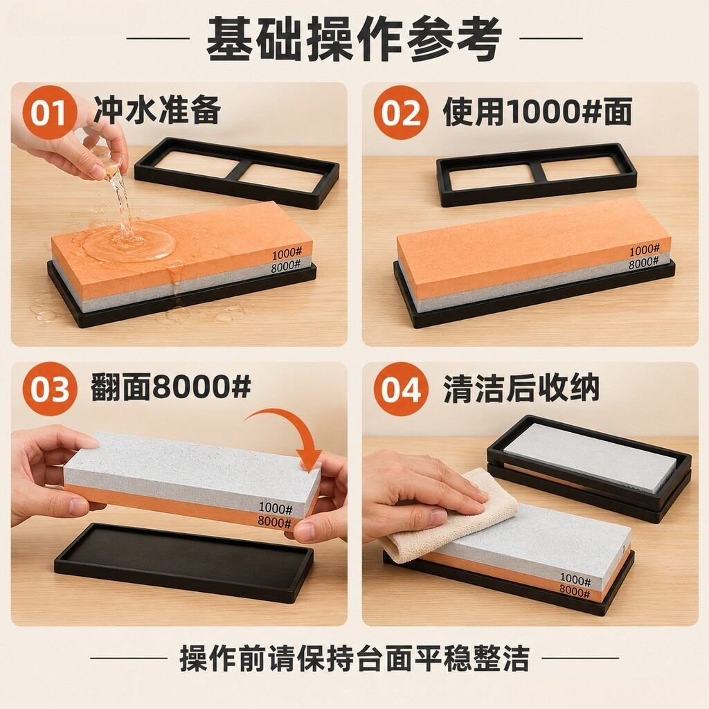 Professional Knife Grinder Kni - огляд і ціна Knife Sharpening Stone Whetstone 1000 6000