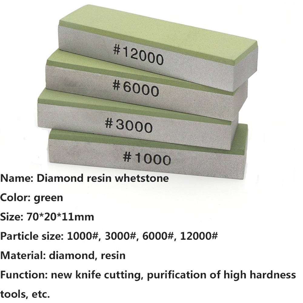 1pc 70mm Diamond Resin Knife S - огляд і ціна Knife Sharpening Stone Whetstone 1000 6000