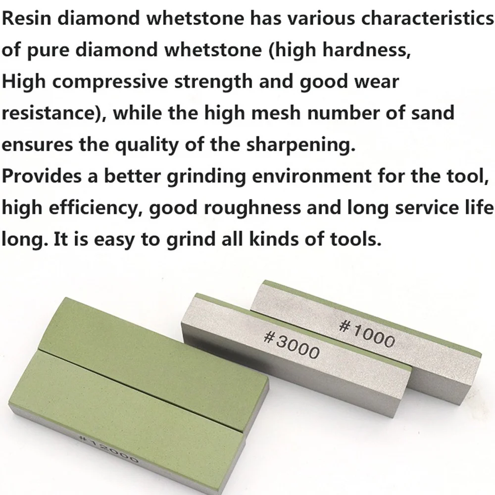 1pc 70mm Diamond Resin Knife S - огляд і ціна Knife Sharpening Stone Whetstone 1000 6000