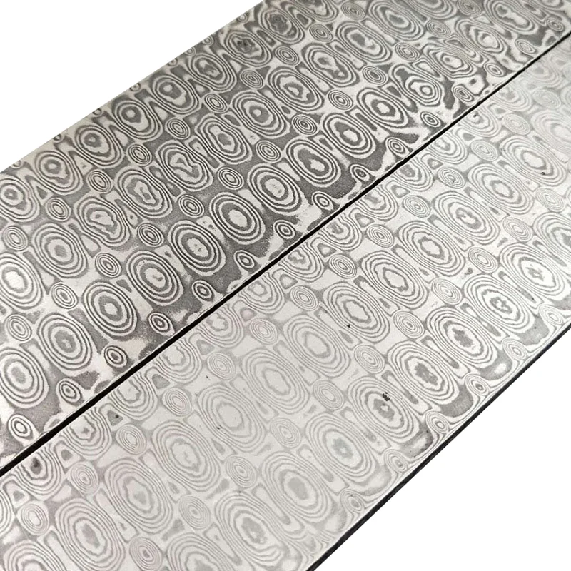 15x2.5x0.3 CM Damascus Steel B - огляд і ціна Knife Blade Blank Damascus Steel Forged